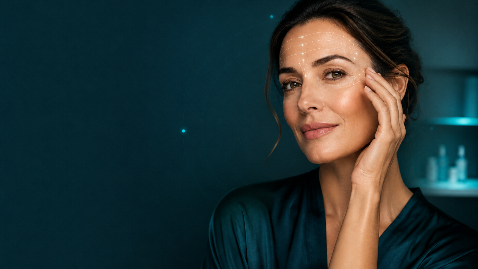 Patient receiving Botox injections at Rejuvenation Dermatology in Calgary